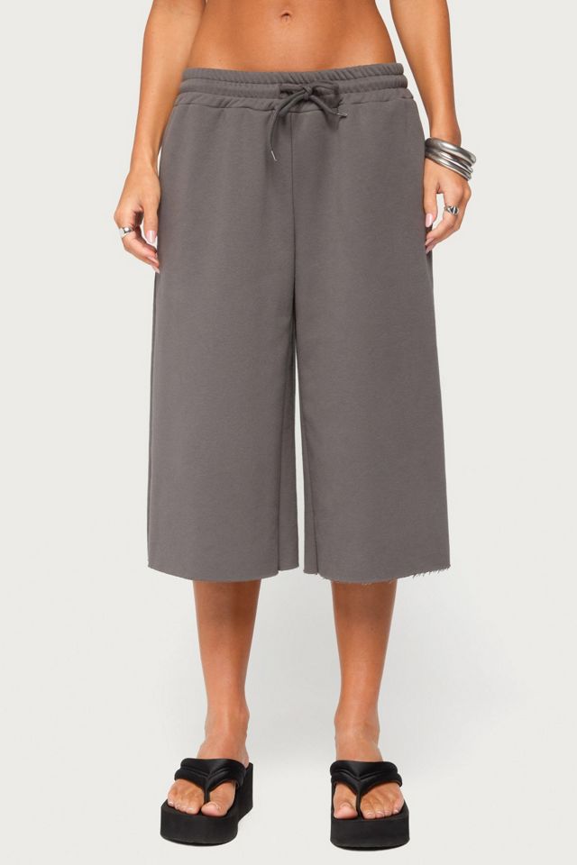 Edikted Camo Rush Oversized Bermuda Shorts #1