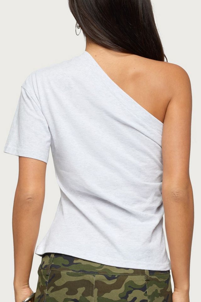 Edikted Yurey Gathered One Shoulder Top #4