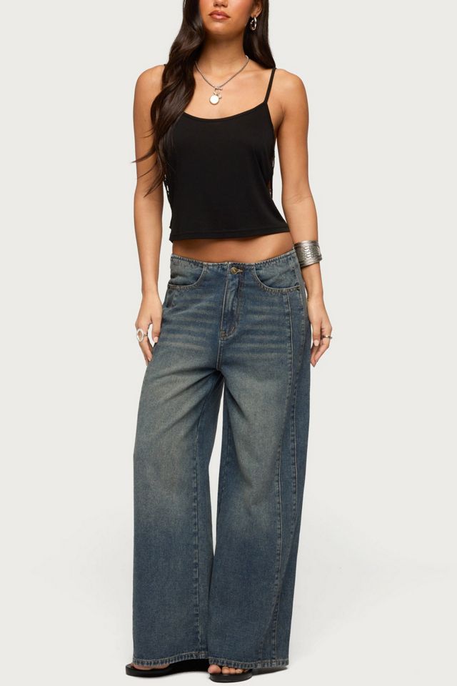Edikted Donia Cutout Beaded String Tank Top #1