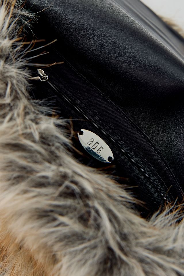 BDG Ashton Faux Fur Shoulder Bag #5