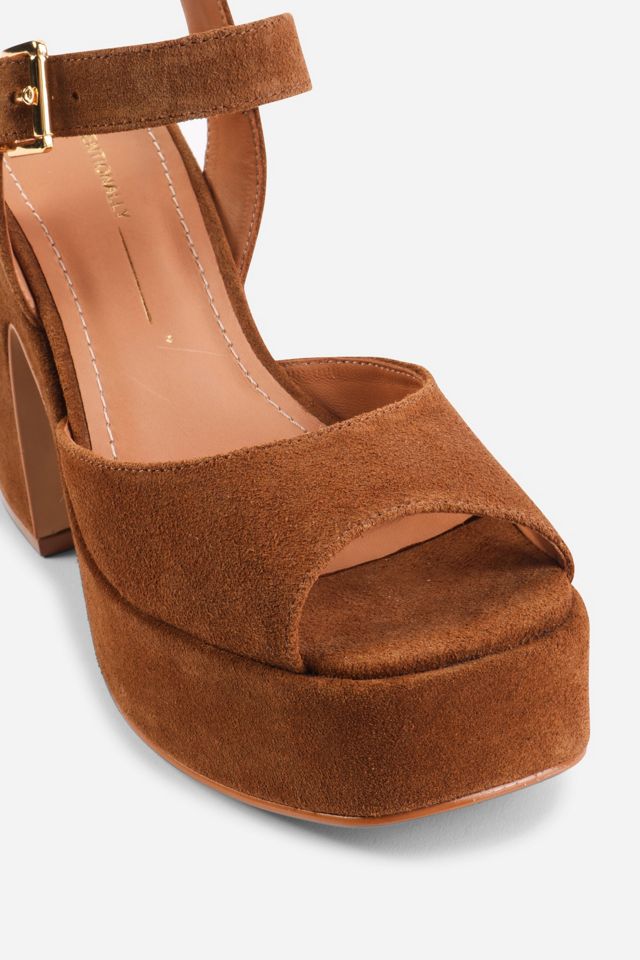 Intentionally Blank Harmony Suede Platform Sandal #2