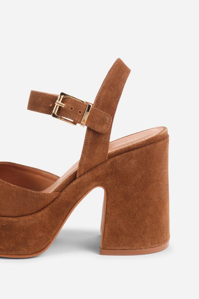 Intentionally Blank Harmony Suede Platform Sandal #3