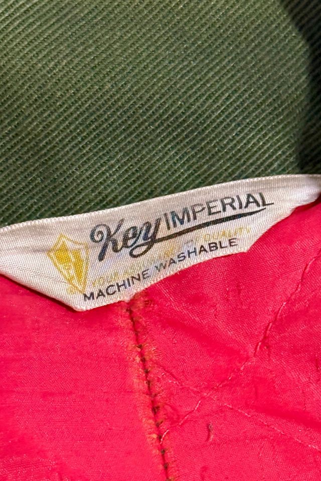 Vintage 1960s Key Imperial Quilted Liner Faded Workwear Jacket #3