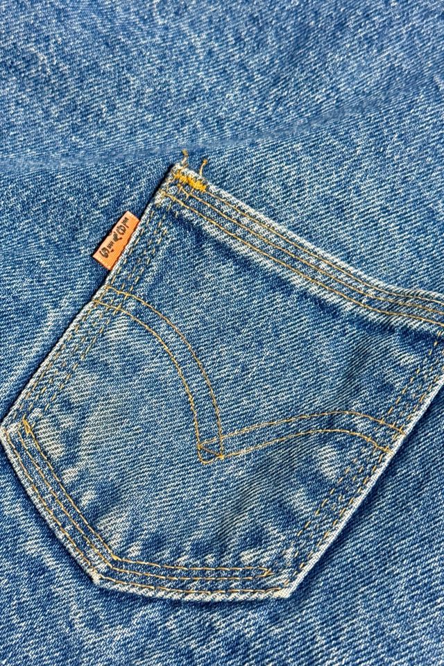 Vintage 1970s Levi’s® Orange Tab Lined Western Vest #2