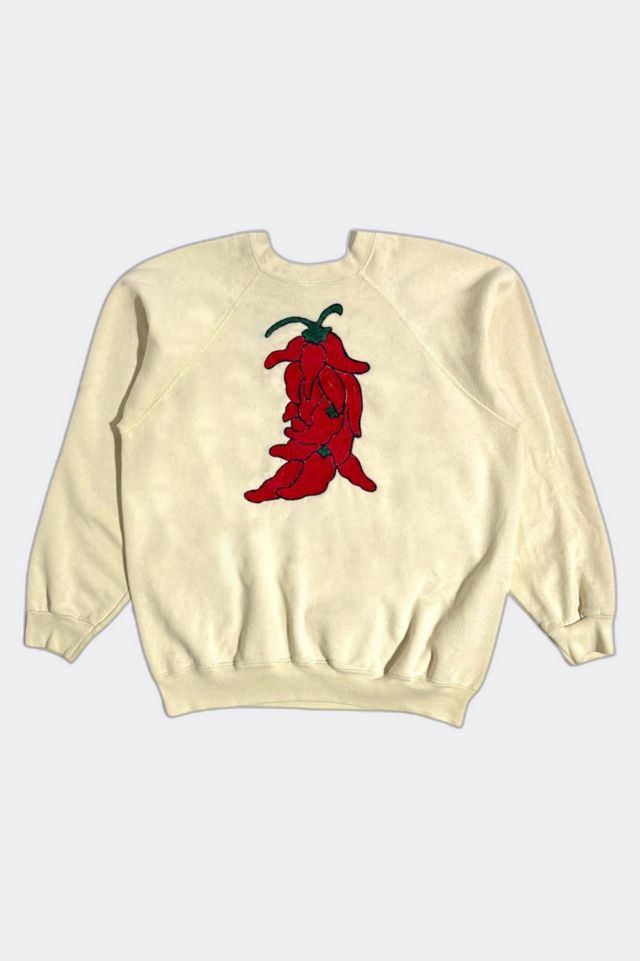 Vintage 1980s Chainstitched Chile Raglan Sleeve Sweatshirt #1