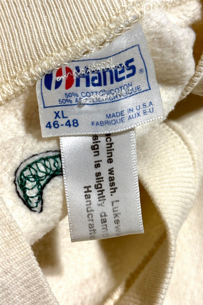 Vintage 1980's Chainstitched Chile Raglan Sleeve Sweatshirt