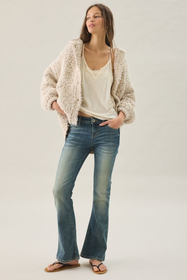BDG Homesick Fuzzy Knit Hooded Oversized Cardigan #2