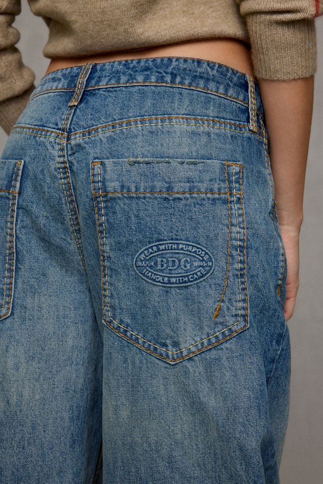 BDG Jaya Stab Stitch Baggy Boyfriend Jeans #1