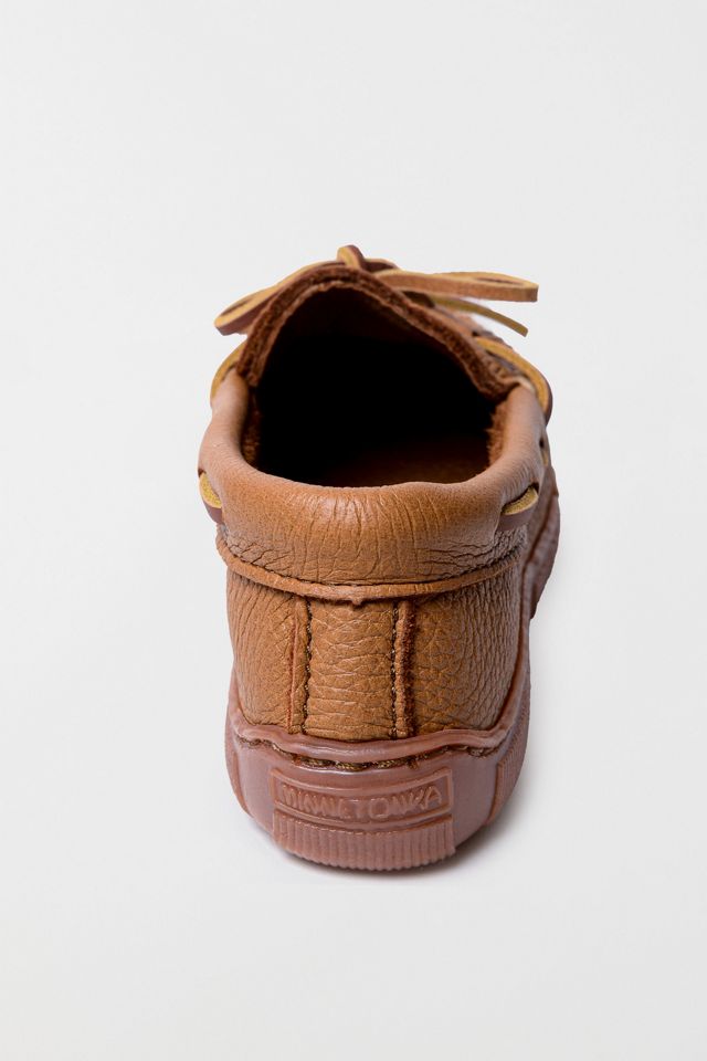 Minnetonka Women's Moosehide Classic Loafers #4