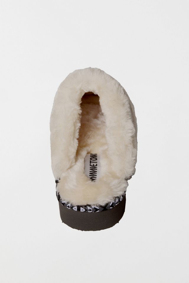 Minnetonka Cerise Scuff Slippers #3