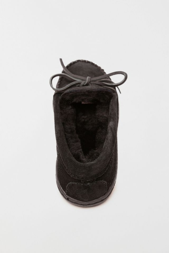 Minnetonka Women's Suede Sheepskin Slippers #2