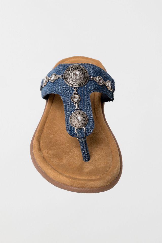 Minnetonka Brecca Embellished Thong Sandals #3