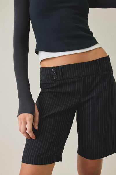 BDG Big City Trouser Low-Rise Long Shorts