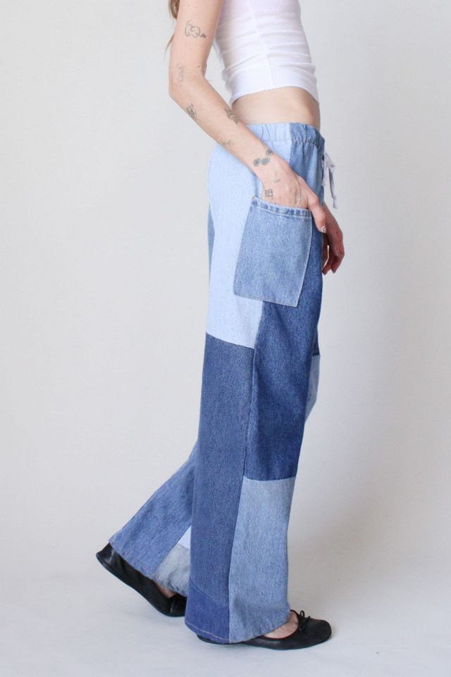 Vintage Reworked Eco Denim Pieced Pants #3