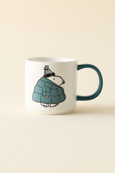 Magpie X Peanuts UO Exclusive Snoopy Cosy Ceramic Mug