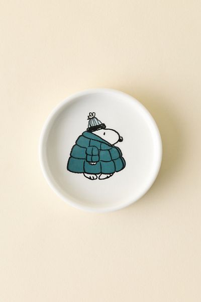 Magpie X Peanuts UO Exclusive Snoopy Cosy Ceramic Trinket Dish