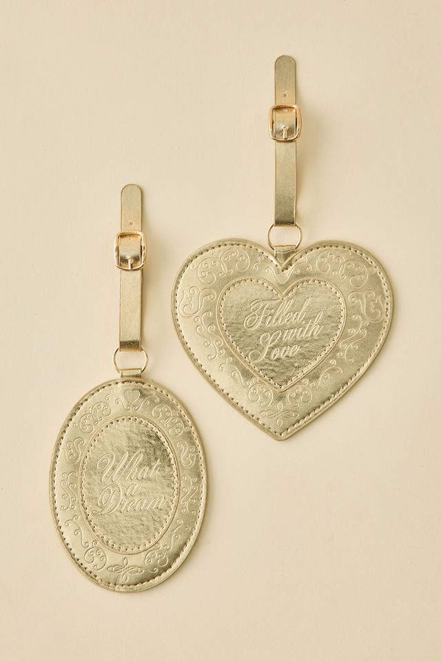 ban.do Locket Shaped Luggage Tag Set #1
