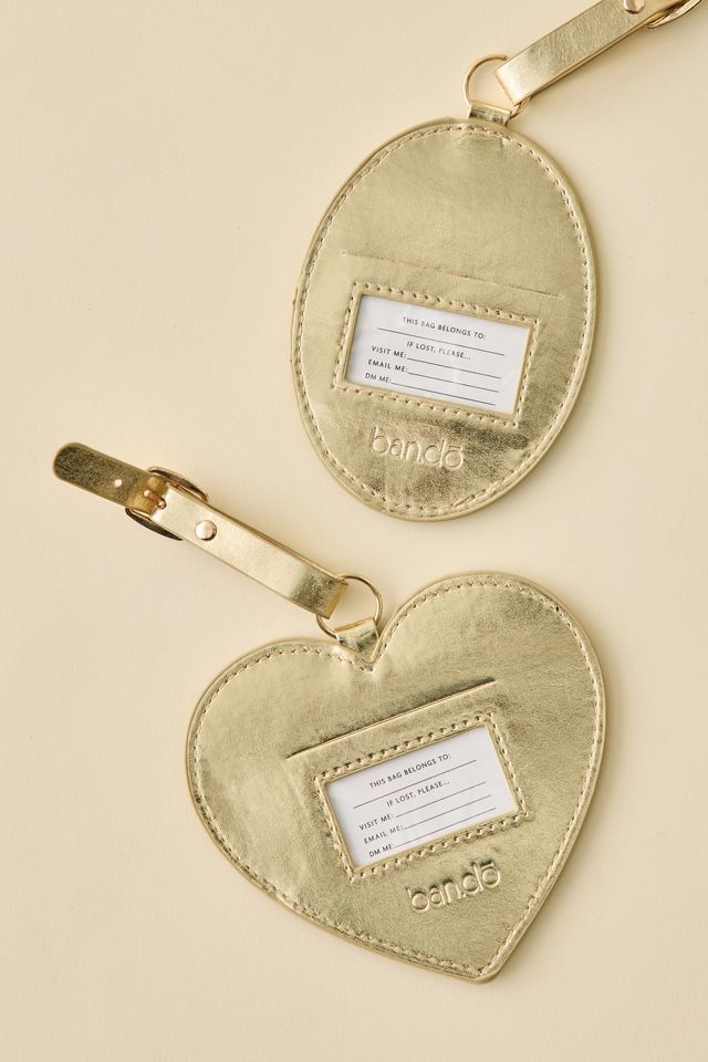 ban.do Locket Shaped Luggage Tag Set #2