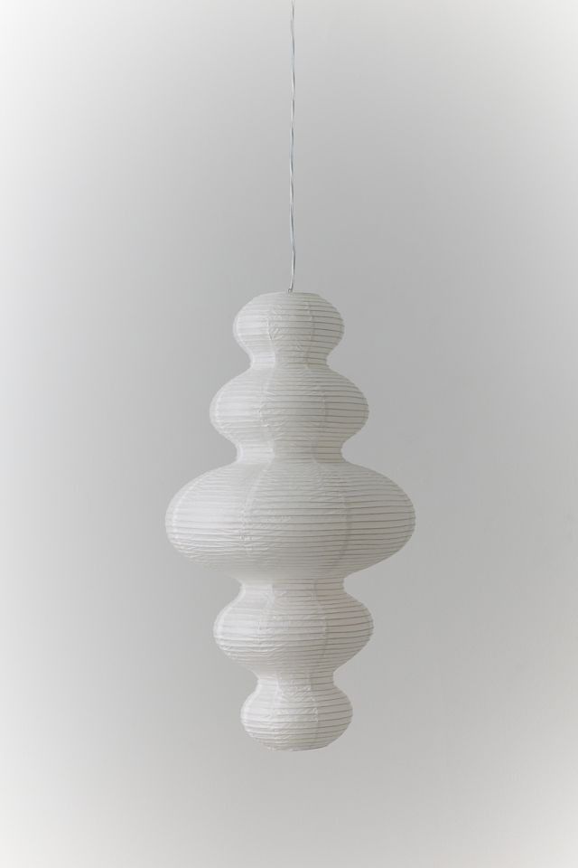 Wabi Wiggle Paper Lantern Pendant Light #4