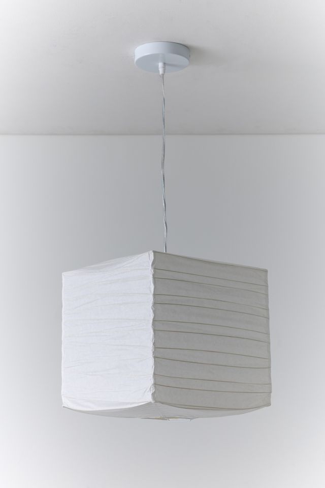 Wabi Square Paper Lantern Pendant Light #1