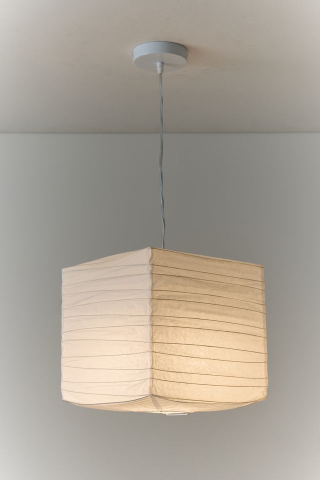 Wabi Square Paper Lantern Pendant Light #2
