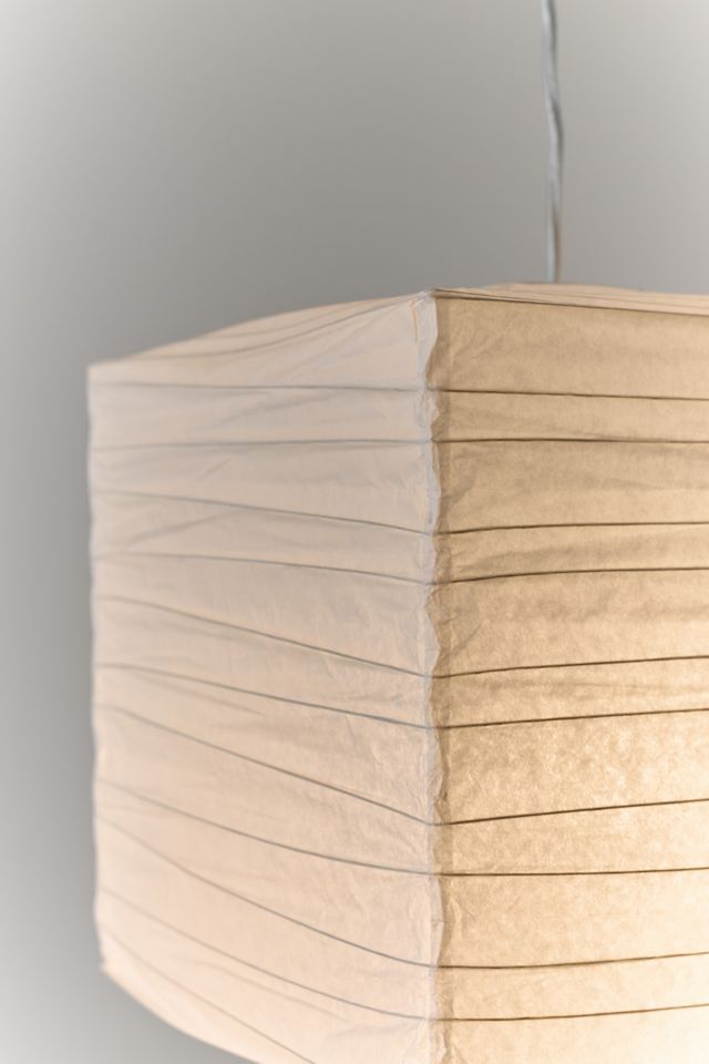 Wabi Square Paper Lantern Pendant Light #3