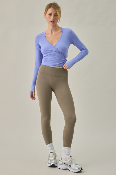 Splits59 Bella Airweight Lite Long Sleeve Wrap Top