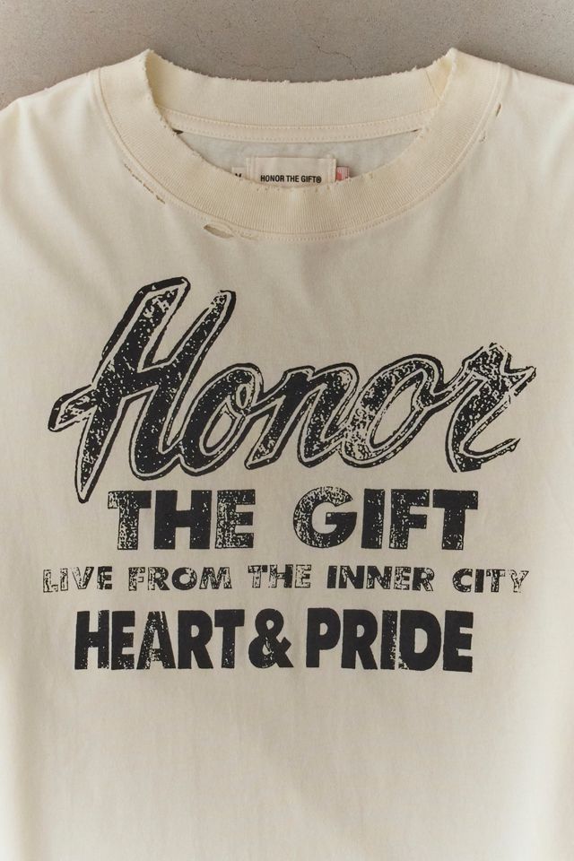 Honor The Gift Heart & Pride Vintage Tee #2