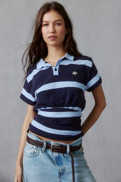 iets frans… Cinch Waist Polo Shirt