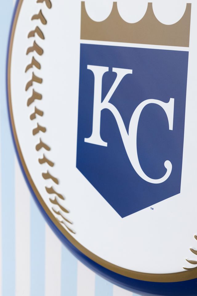 MLB Kansas City Royals Button Wall Sign #1