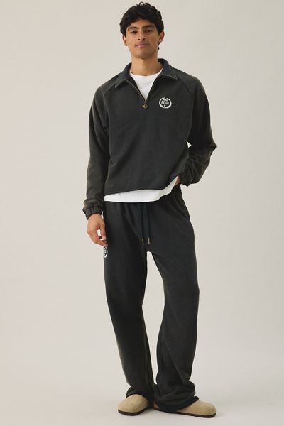 Honor The Gift Vintage Terry Quarter Zip Polo Sweatshirt