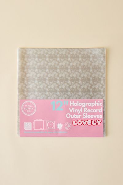 12-Inch Holographic Vinyl Record Outer Sleeve Set