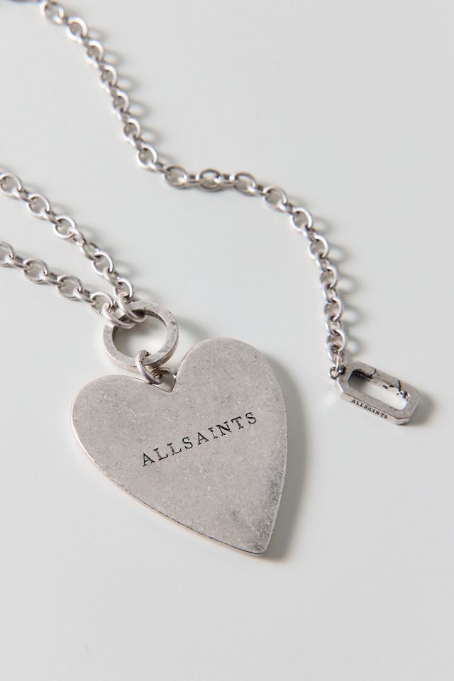 AllSaints Heart Charm Necklace #1