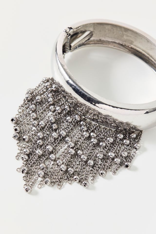 Fancy Fringe Bangle Bracelet #1
