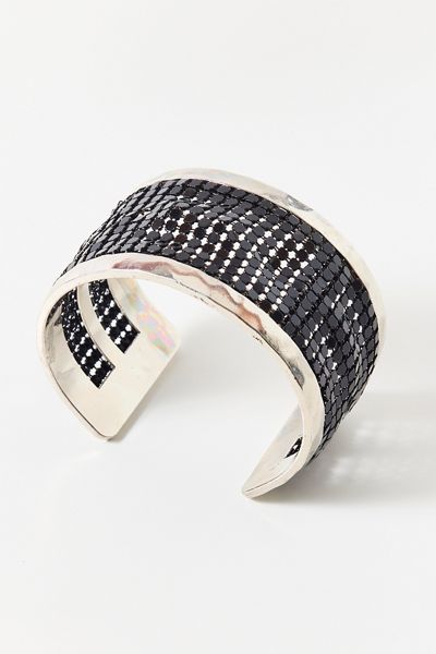 Midnight Disco Metal Cuff Bracelet