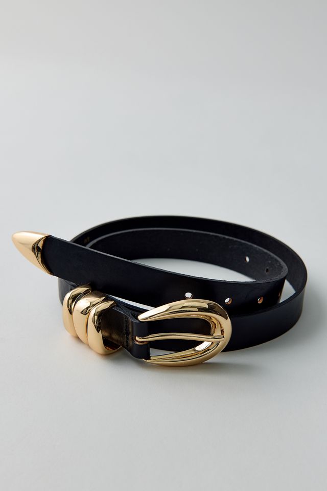 BDG Mia Modern Buckle Leather Belt #1