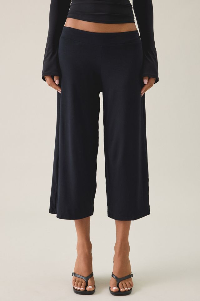 Motel Ano Flowy Wide Leg Capri Pants #1