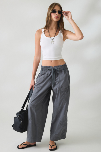 Lioness Fever Low-Rise Baggy Cargo Pants