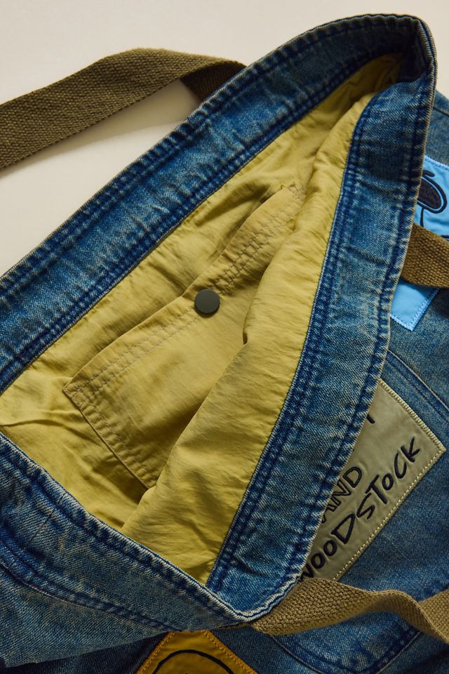 Sac fourre-tout en denim Snoopy et Woodstock Samii Ryan X Peanuts #3