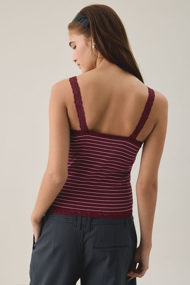 BDG Lila Lace Trim Cami #1