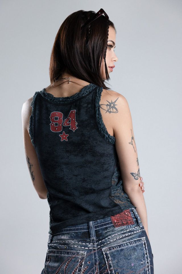 Miss Me Maris Graphic Tank #2