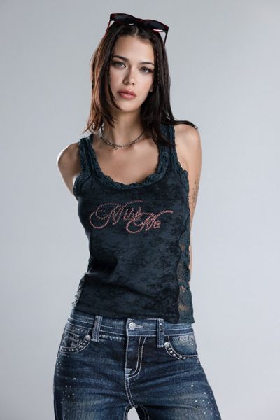 Miss Me Maris Graphic Tank