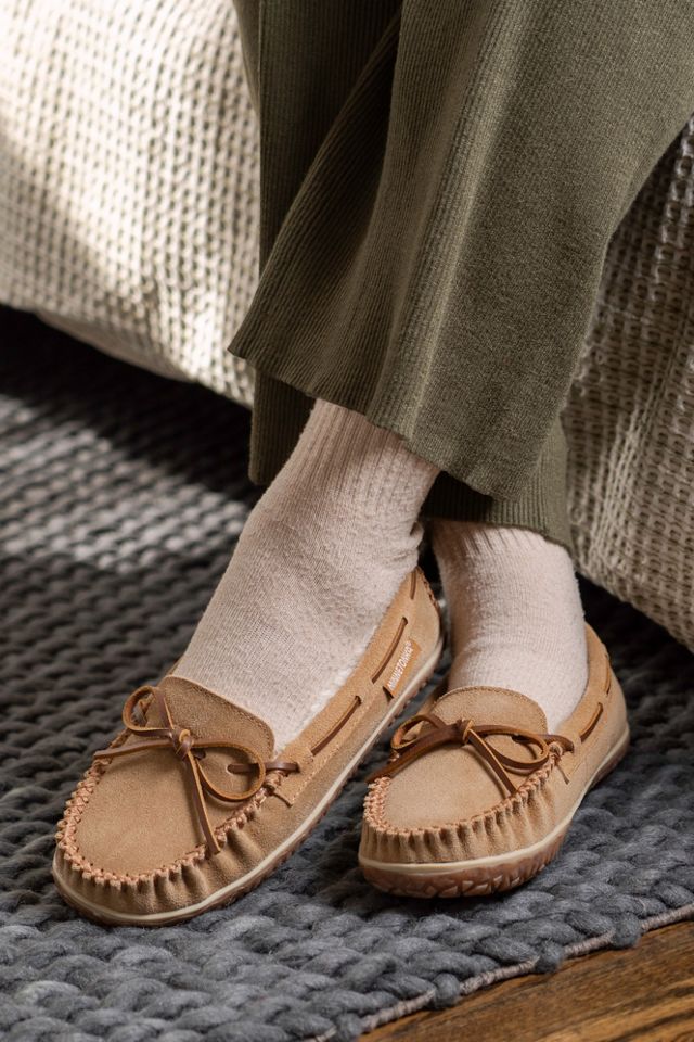 Minnetonka Tilia Suede Slippers #1