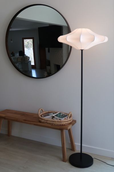 Brightech Atlas LED Resin Shade Floor Lamp