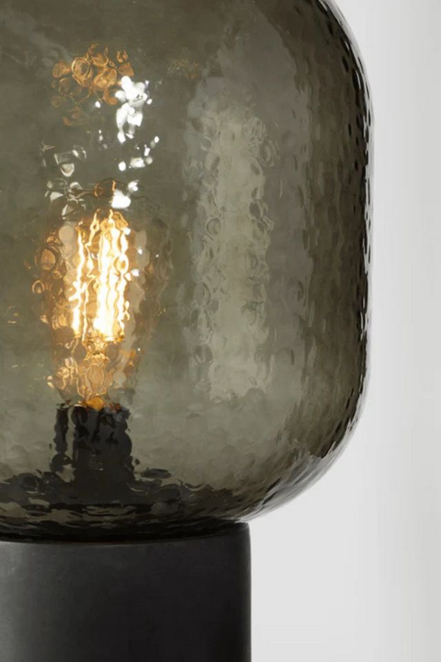 Brightech Bruce LED Tinted Glass Shade Table Lamp #2