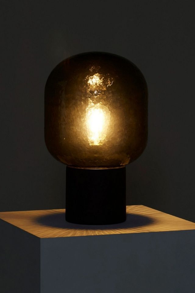 Brightech Bruce LED Tinted Glass Shade Table Lamp #4