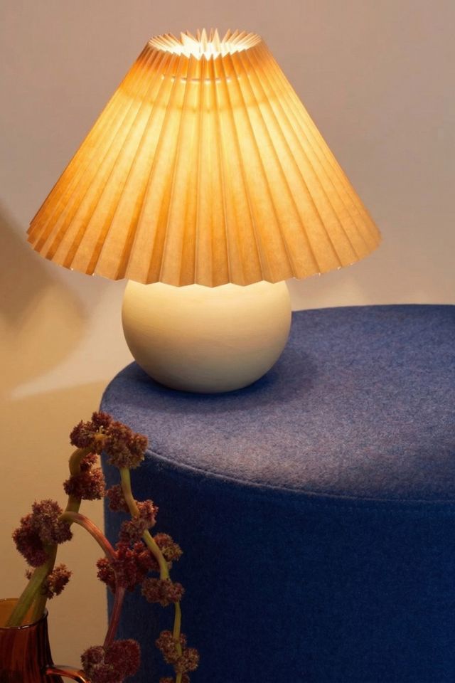 Brightech Serena LED Ceramic Globe Table Lamp #1