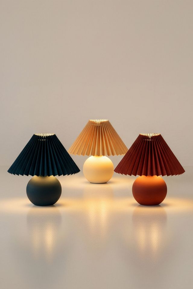 Brightech Serena LED Ceramic Globe Table Lamp #4