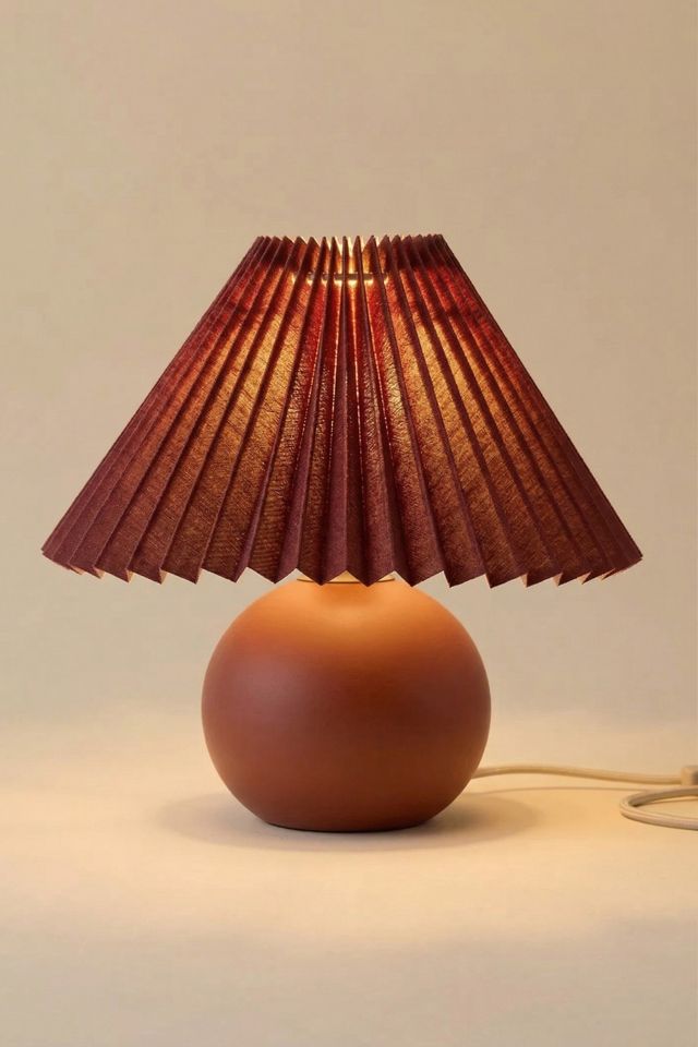 Brightech Serena LED Ceramic Globe Table Lamp #1