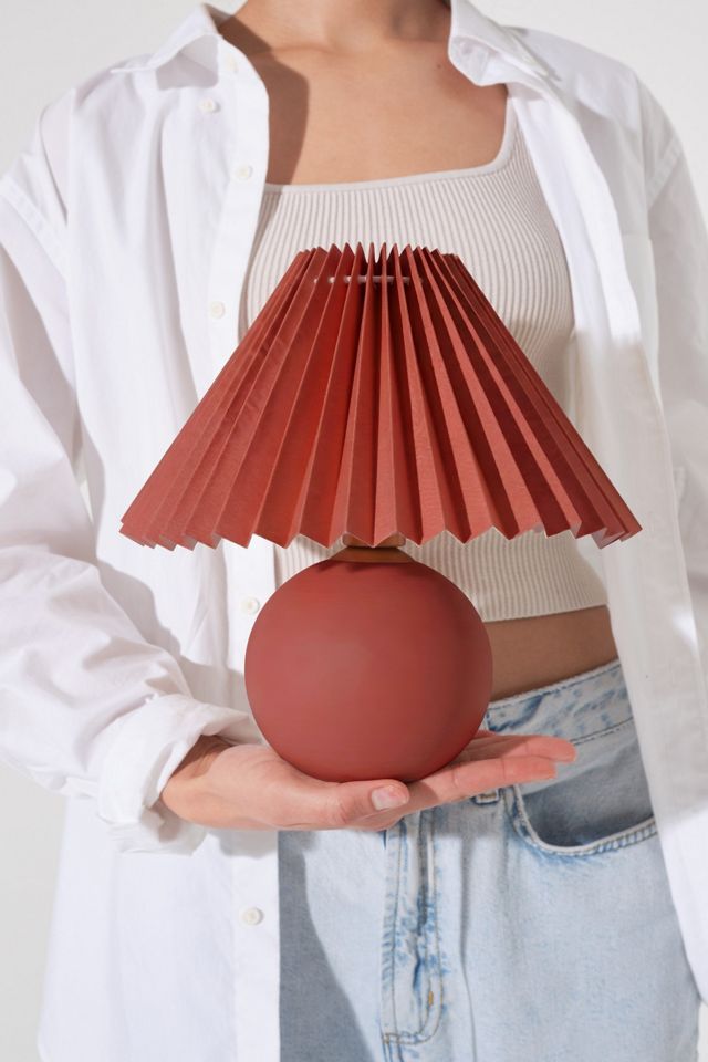 Brightech Serena LED Ceramic Globe Table Lamp #3
